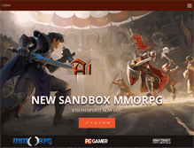 Tablet Screenshot of albiononline.com